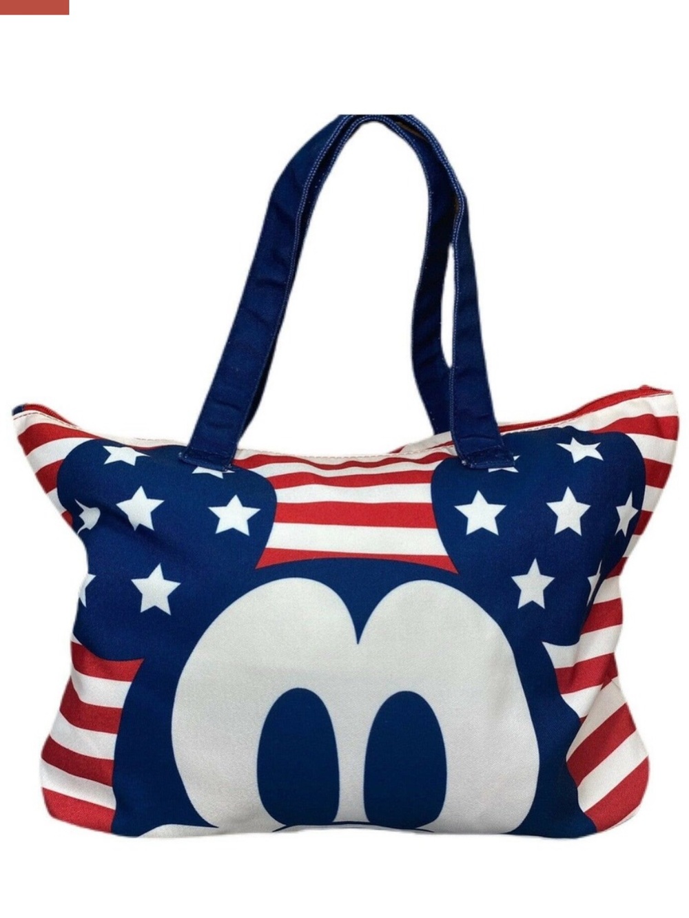 Disney Tote Mickey Red, White & Navy Stars Bag